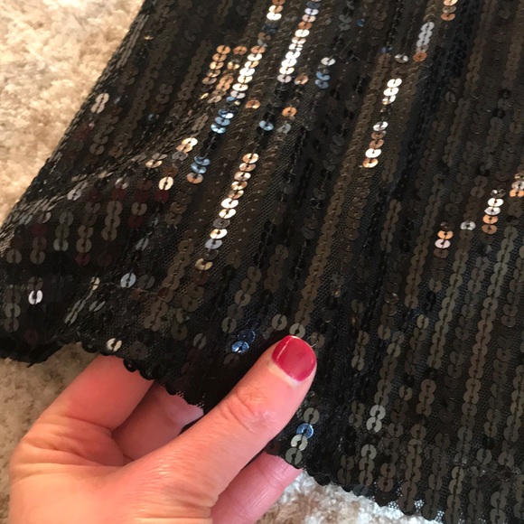 Forever 21 Black Sequin Sparkle Party Dress - Picture 2 of 8